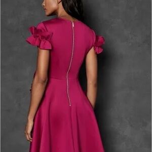 Ted Baker-Luuciee Skater Ruffle dress
